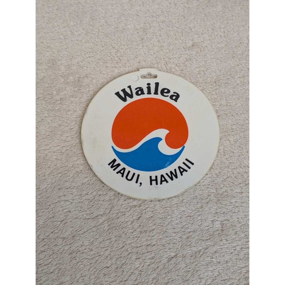 Wailea Maui Hawaii Golf Professional Fran Cipro PGA Souvenir Disc